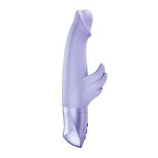 Вібратор-кролик Fun Factory Wicked Angel Purple, 10 режимів, працює від батарейок