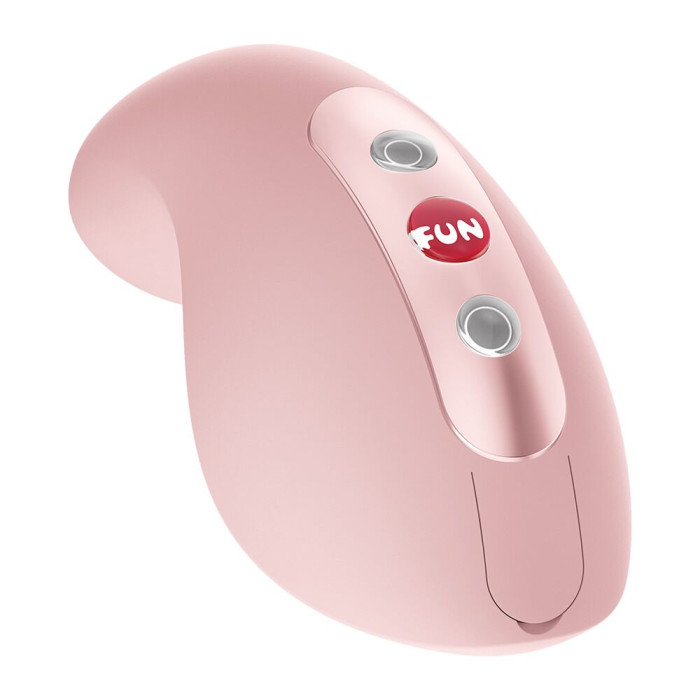 Вакуумний стимулятор з вібрацією Fun Factory Luna Soft Pink, 12 режимів вібрації, 11 рівнів вакууму