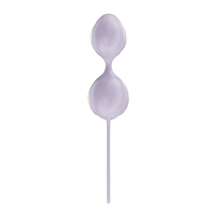 Вагінальні кульки Fun Factory SMARTBALLS DUO Purple, 2 шт, діаметр 3,2 та 3,6 см