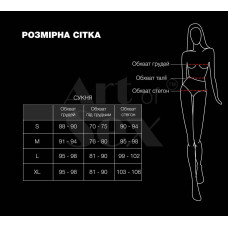 Лакована сукня Art of Sex - Demeter, колір чорний, розмір XL