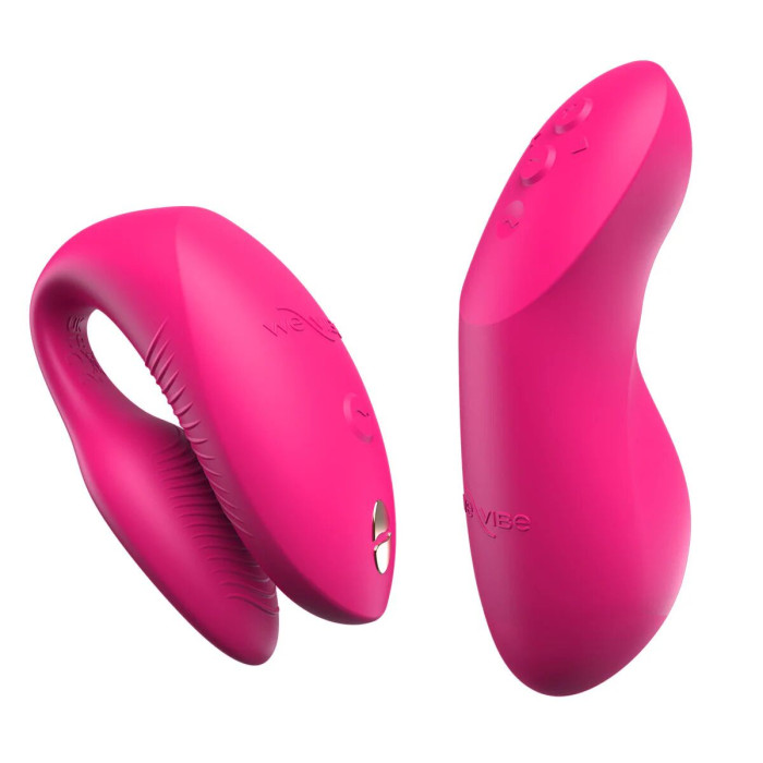 Смарт-вібратор для пар We-Vibe Chorus Pro Electric Pink