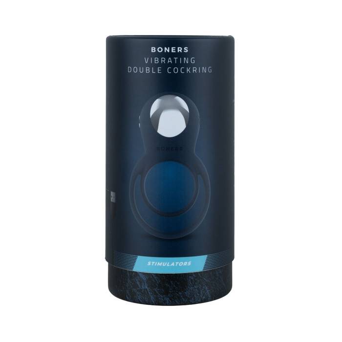 Ерекційне кільце Boners Vibrating Double Cock Ring
