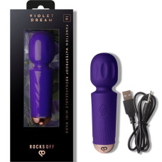Вібромасажер Rocks Off Mini Wand Violet Dream, 16 режимів