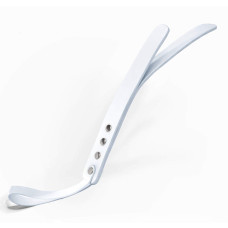 Падл двошаровий Feral Feelings Leather Mini Paddle White, натуральна шкіра