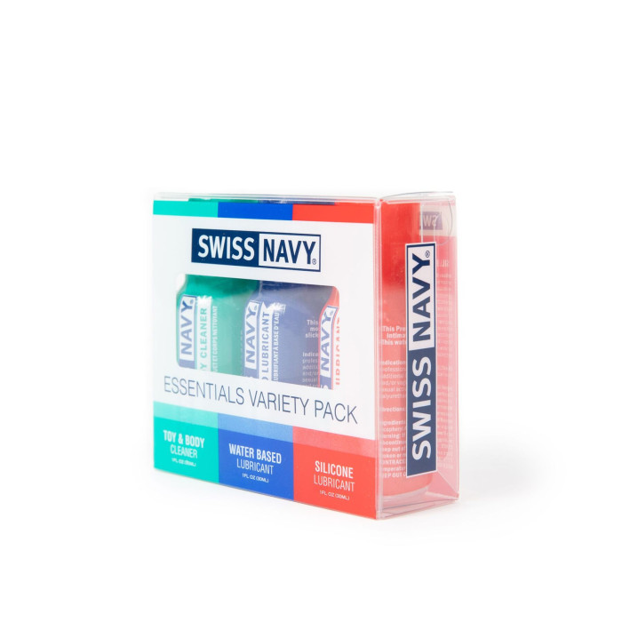 Розпродаж!!! Набір Swiss Navy Essentials Variety Pack 3 х 30 мл (термін 21.01.2027)