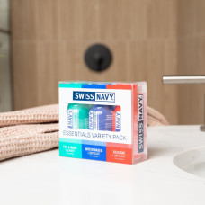 Розпродаж!!! Набір Swiss Navy Essentials Variety Pack 3 х 30 мл (термін 21.01.2027)
