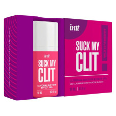 Смоктайзер для клітора Intt Suck My Clit Wild Strawberry (15 мл), полуниця, гель з ефектом посмоктування