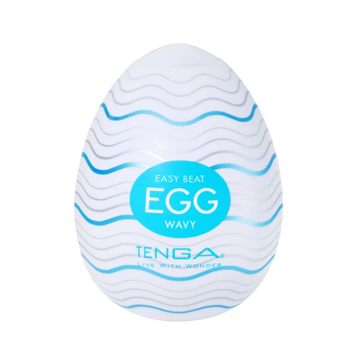 Мастурбатор-яйце Tenga Egg Wavy