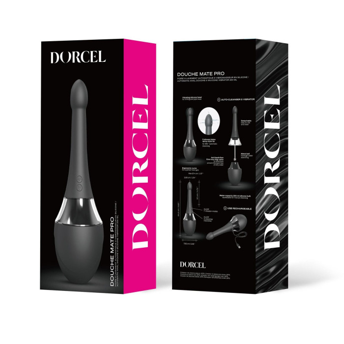 Автоматичний анальний душ-вібратор Dorcel Douche Mate Pro (м'яте паковання!!!)