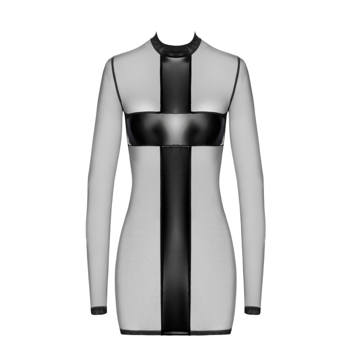 Сукня Noir Handmade F369 Crossfire Mesh & Wetlook Mini dress XS