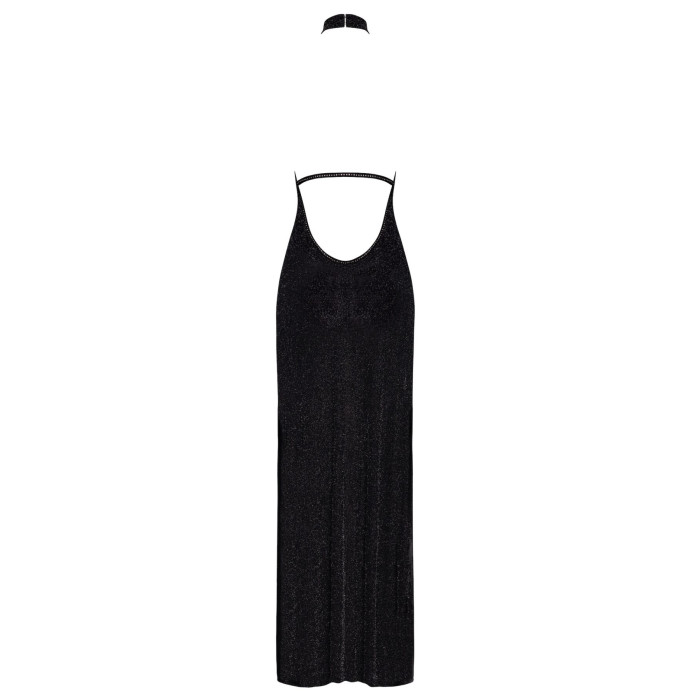 Сукня Noir Handmade F372 Onyx Twin-slit Long dress XS