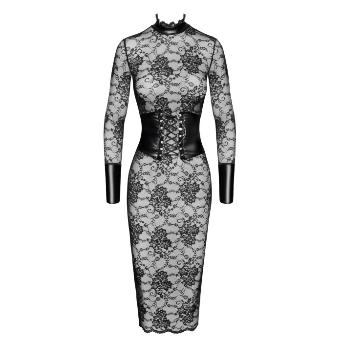 Сукня Noir Handmade F375 Noirelle Lace Corset Midi dress M