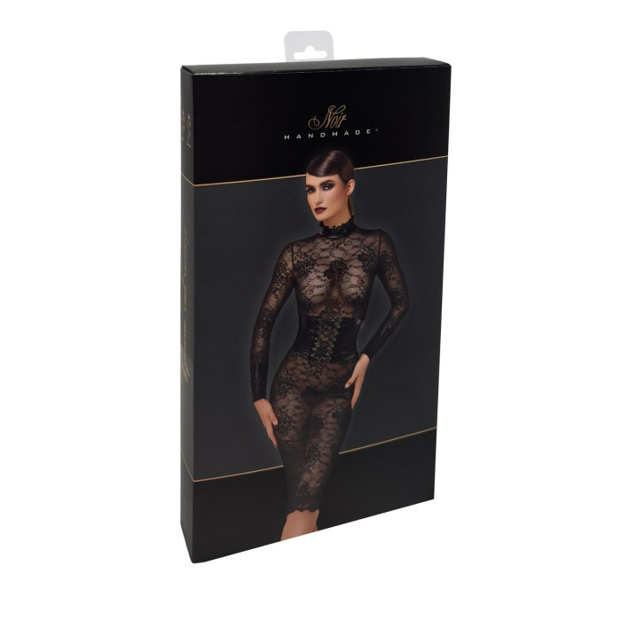 Сукня Noir Handmade F375 Noirelle Lace Corset Midi dress L
