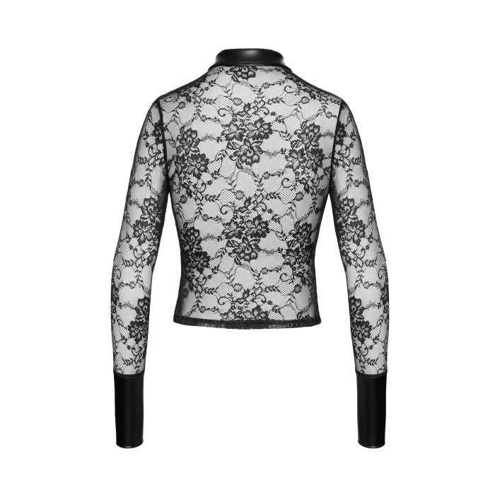 Блуза Noir Handmade F377 Noirelle Lace Button-up Shirt XL