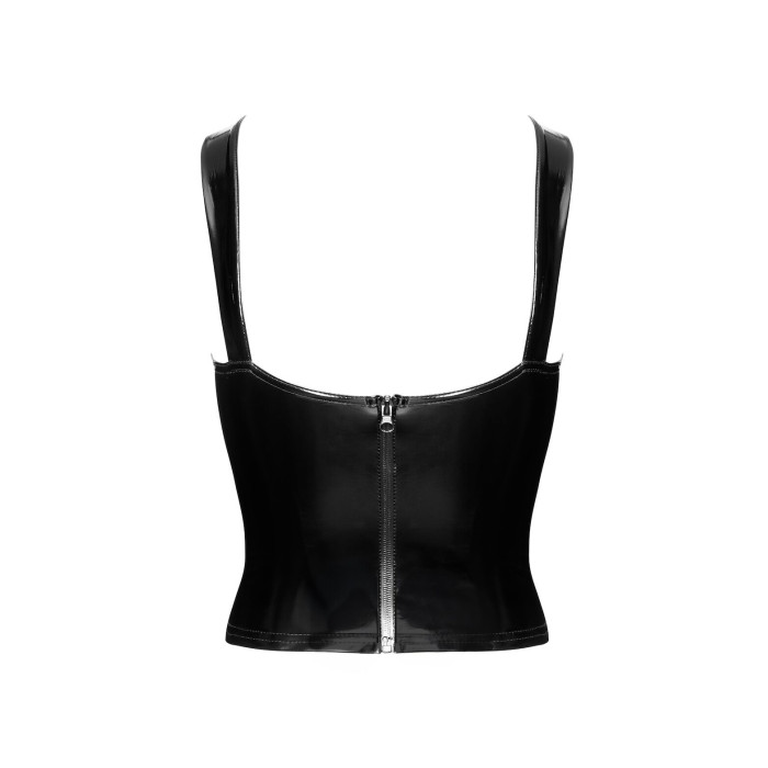 Корсет Noir Handmade F379 Dominae Frontbind PVC Corset Top XS