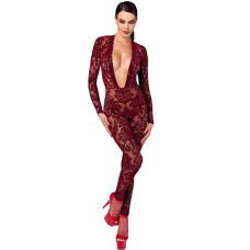 Бодістокінг Noir Handmade F382 Kink Royal Catsuit XL