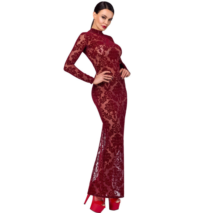 Сукня Noir Handmade F383 Kink Royal gown/long dress M