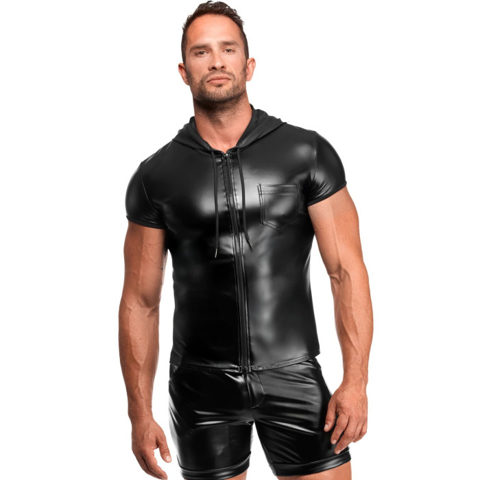 Чоловіча футболка з капюшоном Noir Handmade H085 Vexen hooded T-shirt XL