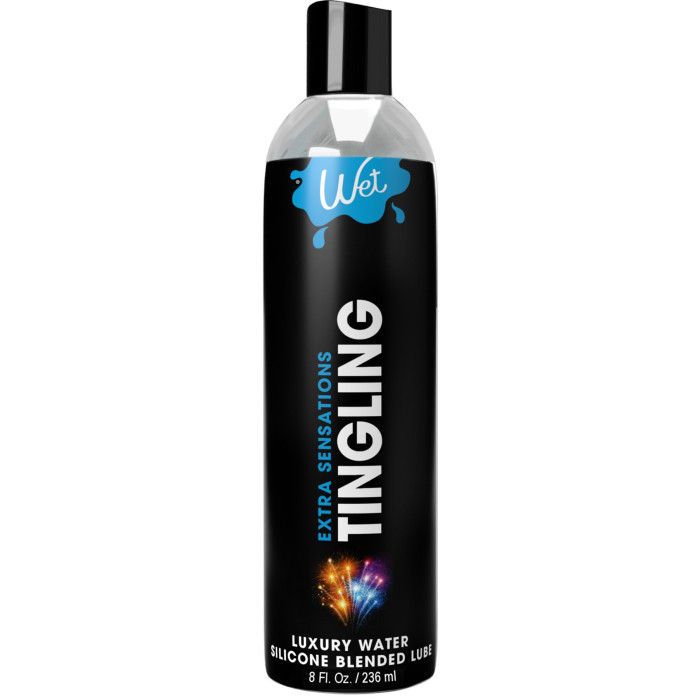 Розпродаж!!! Охолоджувальний лубрикант Wet Extra Sensations Tingling (236 мл) (термін 30.01.2027)