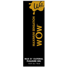 Розпродаж!!! Збуджувальний гель Wet Wow Max O Clitoral Arousal Gel 15 мл (термін 12.02.2027)