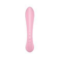 Двосторонній вібратор-кролик Satisfyer Triple Oh Pink (м'яте паковання!!!)