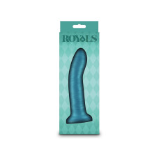 Дилдо NS Novelties Royals - 6" Charlie - Metallic Teal