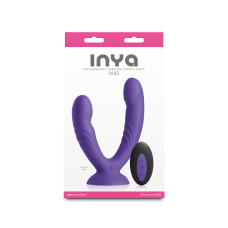Подвійний ділдо з вібрацією NS Novelties INYA - Duet - Purple