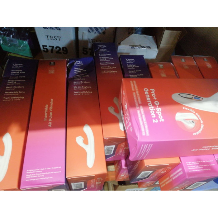 Вакуумний вібратор-кролик Satisfyer Pro+ G-Spot Generation 2 Wihte (м'яте паковання!!!)