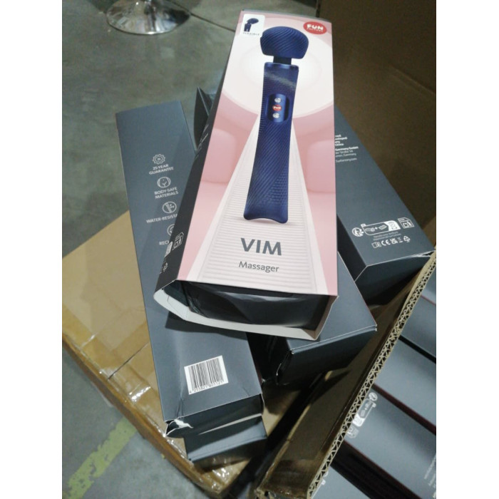 Вібромасажер Fun Factory VIM Vibrating Wand Nightblue (м'яте паковання!!!)