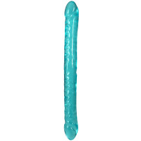 Фалоімітатор двосторонній Doc Johnson Crystal Jellies Double Dong