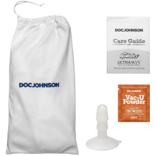 Фалоімітатор Doc Johnson The Realistic Cock ULTRASKYN - 12 Inch Hung with Balls Vanilla