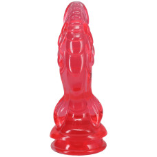 Фентезійний фалоімітатор Doc Johnson Crystal Jellies - Invader Dong 8.5 Inch - Pink