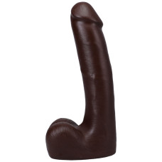 Фалоімітатор Doc Johnson The Realistic Cock ULTRASKYN - 9 Inch with Balls Chocolate