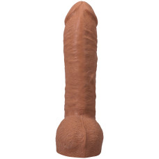 Фалоімітатор Doc Johnson The Realistic Cock ULTRASKYN - 12 Inch Hung with Balls Caramel