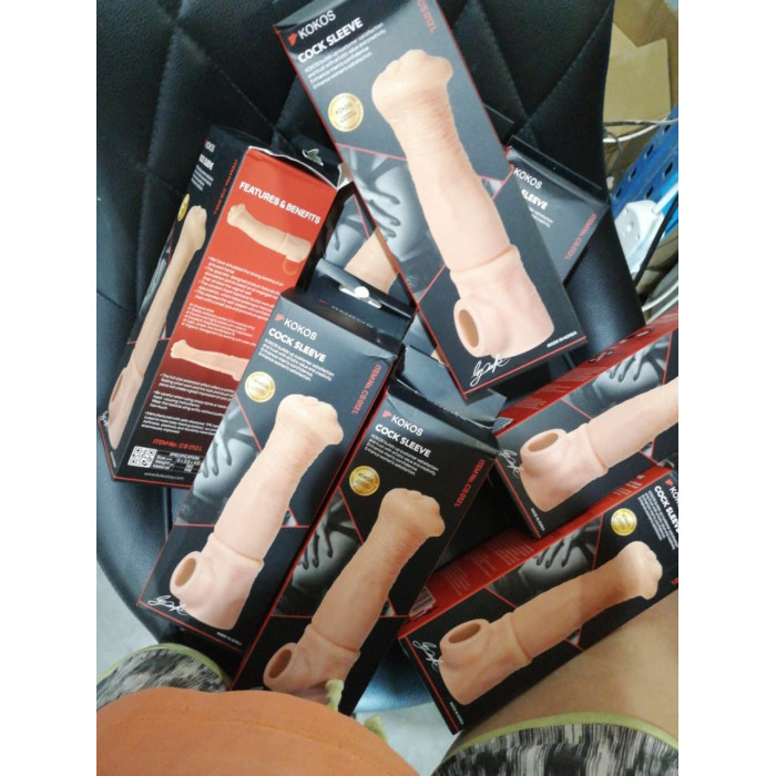 Насадка на член Kokos Cock Sleeve CS 012 L (м'яте паковання!!!)
