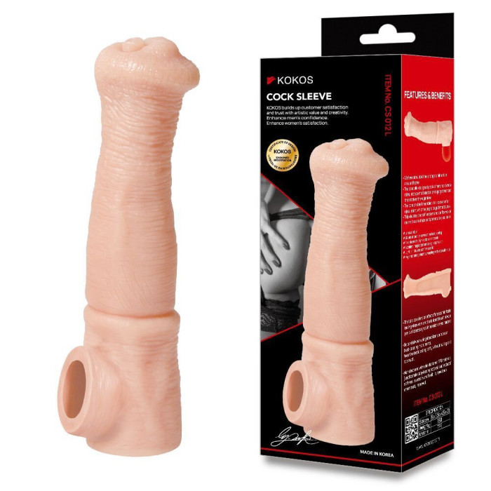 Насадка на член Kokos Cock Sleeve CS 012 L (м'яте паковання!!!)