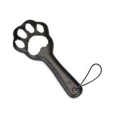Паддл у вигляді котячої лапки Liebe Seele Round Paddle Black/White