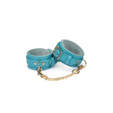 Поножі Liebe Seele Blue Lamb Leather Ankle Cuffs with Velvet Lining