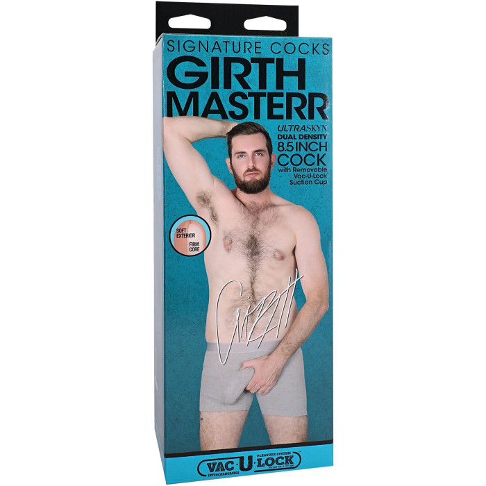 Фалоімітатор Doc Johnson Signature Cocks Girthmasterr 8.5 inch UltraSkyn (ушкодження на пакованні!!!)