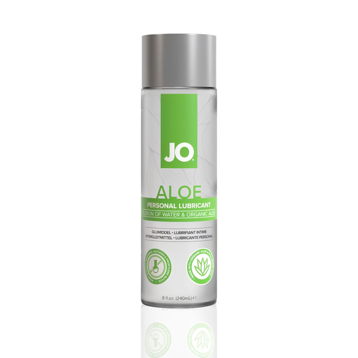 Розпродаж!!! Змазка на водній основі JO H2O Organic Aloe 240 мл (термін 01.05.2027)
