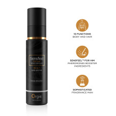 Розпродаж!!! Лосьйон з феромонами Orgie Sensfeel Seduction Elixir for Man 100мл (термін 15.05.2027)