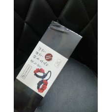 Наручники Liebe Seele Flower Rhythm - Black and Red Leather Flowers Hand Cuffs (м'яте паковання!!!)
