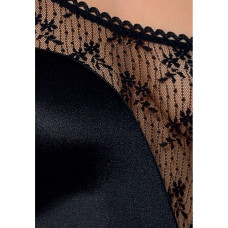 Розпродаж!!! Боді-монокіні з глибоким декольте PETRA BODY black XXL/XXXL — Passion Exclusive
