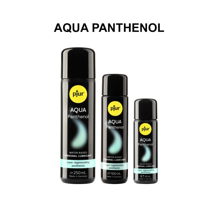 Лубрикант на водній основі pjur Aqua Panthenol 30 мл з пантенолом, догляд та зволоження