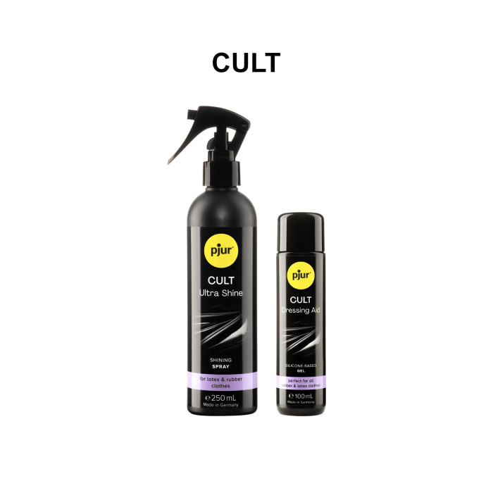 Спрей для догляду за одягом із гуми та латексу pjur Cult Ultra Shine 250 мл, надає блиску