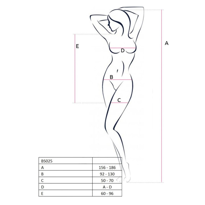 Бодістокінг Passion BS025 black, сукня-сітка, спущене плече, довгий рукав
