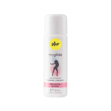 Збуджувальний лубикант на водній основі pjur myglide 30 мл, із женьшенем, тепло+поколювання
