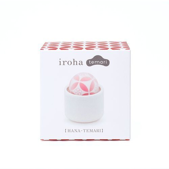 Потужний вібратор-кулька IROHA TEMARI Hana, що не передає вібрацію на футляр