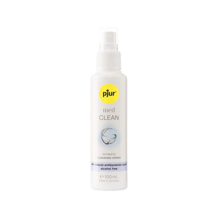 Очищувальний спрей pjur med Clean Spray 100 мл, для ніжної шкіри та іграшок, антибактеріальний