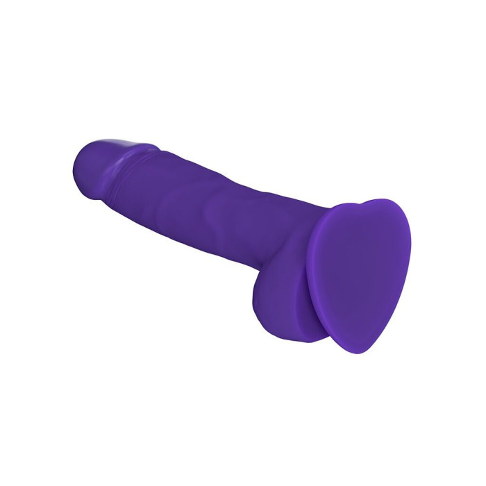 Реалістичний фалоімітатор Strap-On-Me SOFT REALISTIC DILDO Violet - Size XL